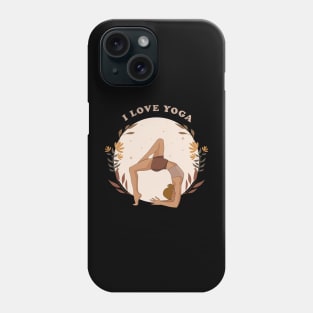 I love Yoga Phone Case