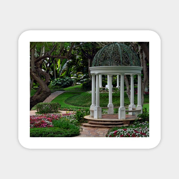 Step Up To The Gazebo Magnet by KirtTisdale