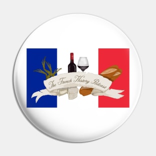 French History Podcast Pin