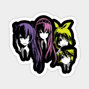 Vocaloids Japan Virtual Idols Magnet