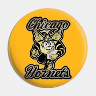 Chicago Hornets Football Pin