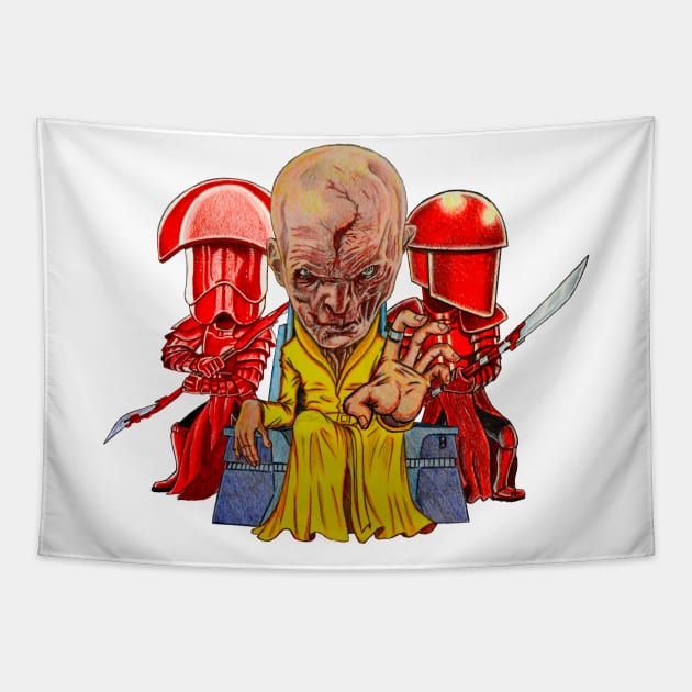 Guarding Snoke Tapestry by tabslabred