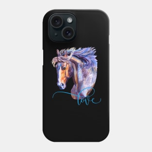 Horse Lover Wild and Free Phone Case