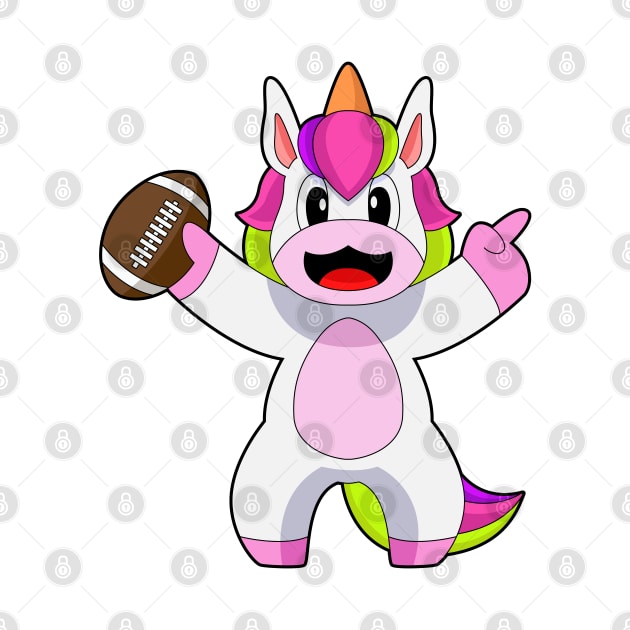 Unicorn American Football Sports by Markus Schnabel