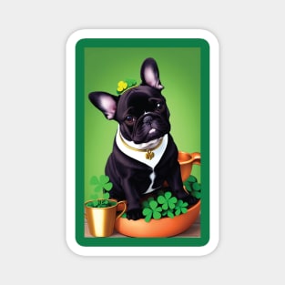 Lucky Frenchie Magnet