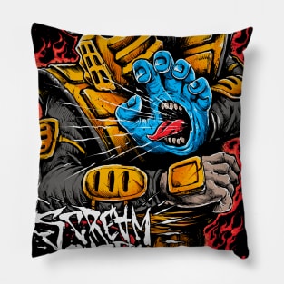 Scream Over Here! Pillow