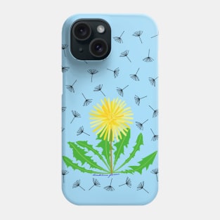 Dandelion flower Phone Case