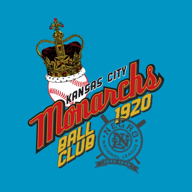 Kansas City Monarchs by MindsparkCreative