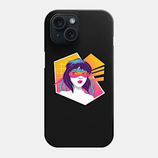 Retro Punk Girl Phone Case