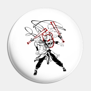 Modern samurai Pin