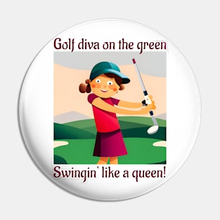 Golf Diva Pin