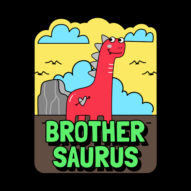 Brother Saurus | Cute Brother by KidsKingdom