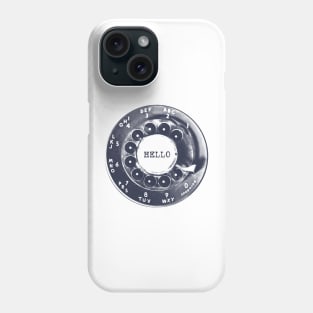 Hello Rotary Dial Phone Case