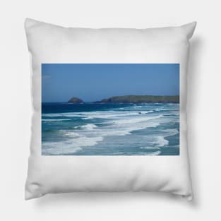 Perran Bay, Cornwall Pillow