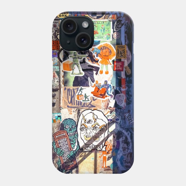 Graffiti Street Stickers NYC Phone Case by eleonoraingrid