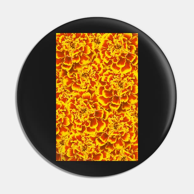 French Marigold Pin by Laybov