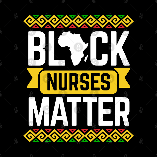 Dashiki Pattern Black History Month Gift For Nurses by HCMGift