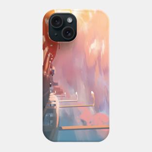 Sunrise and Bridge Phone Case