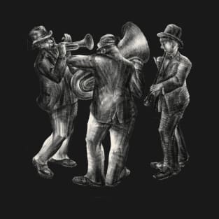 Band playing instruments T-Shirt