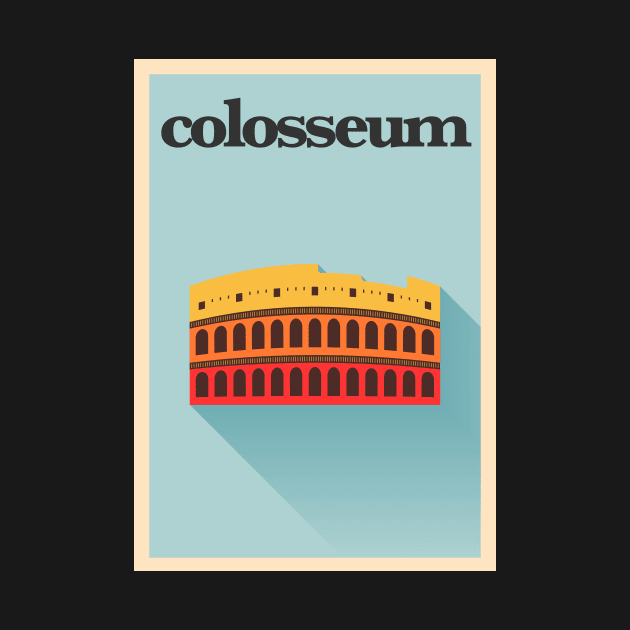 Colosseum Poster by kursatunsal