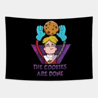 The cookies are done Tapestry