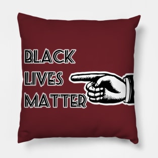 Black Lives Matter (blm) T-shirt Pillow