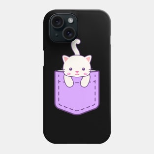 Cute Cat in pocket Phone Case