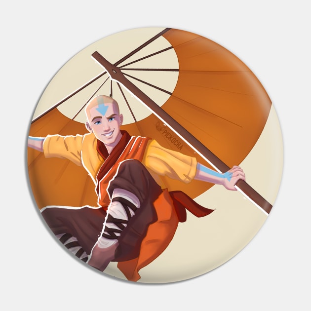 Jason Grace Airbender (Bald) ATLA Pin by Pickocha