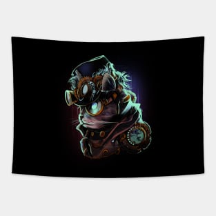 Steampunk cat Tapestry