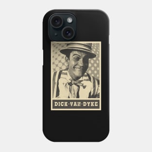 brown cream dick-van-dyke Phone Case