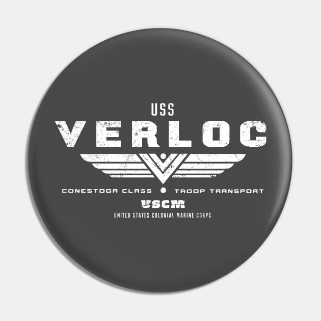 USS Verloc Pin by MindsparkCreative