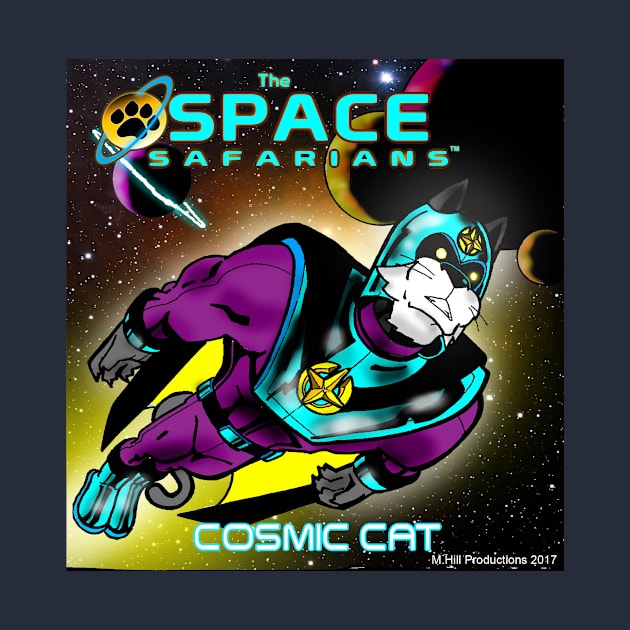 The Space Safarians- Cosmic Cat by DocNebula