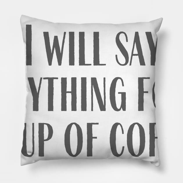 Say Anything Pillow by ryanmcintire1232