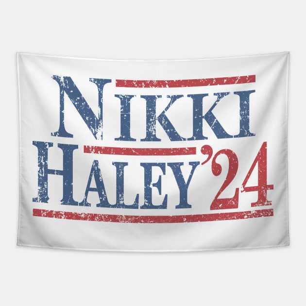 Nikki Haley 24 Tapestry by Etopix