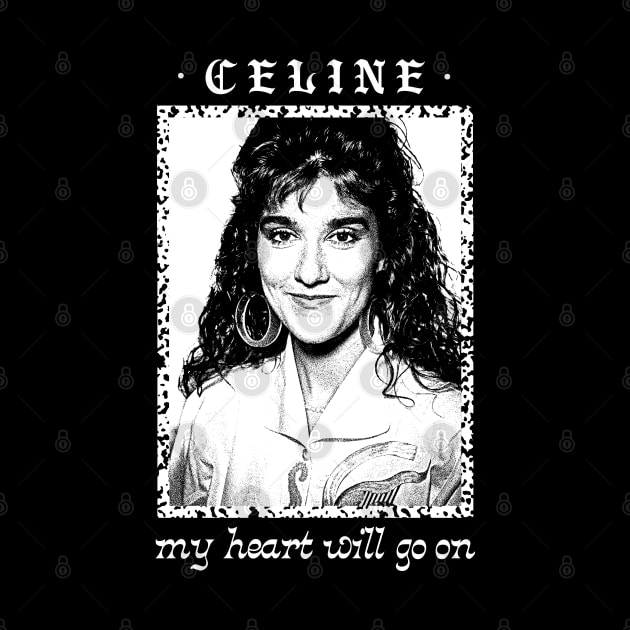 Celine Dion † Retro Fan Art Design by DankFutura