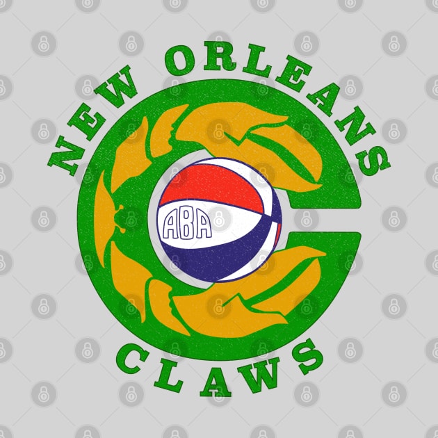 Defunct - New Orleans Claws ABA Basketball by LocalZonly