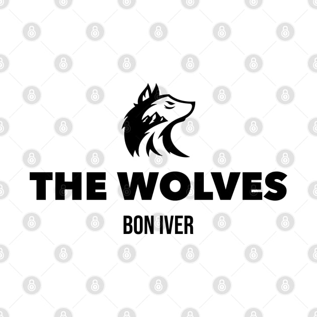 Bon Iver The Wolves by Futiletees