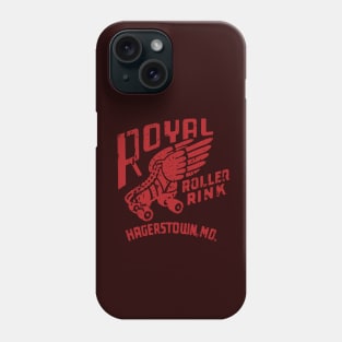 Vintage Royal Roller Rink Hagerstown Maryland Phone Case