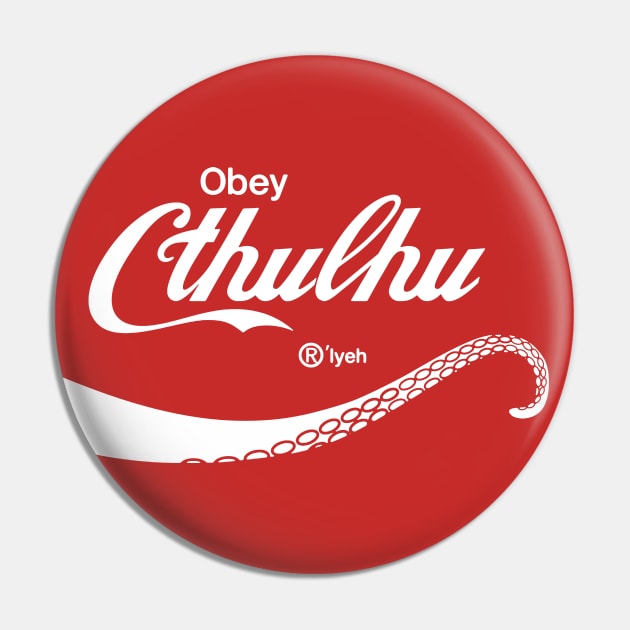 Obey Cthulhu Pin by byb