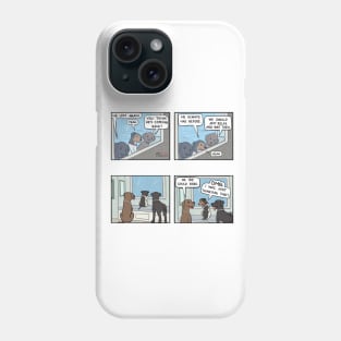 He left, Phone Case