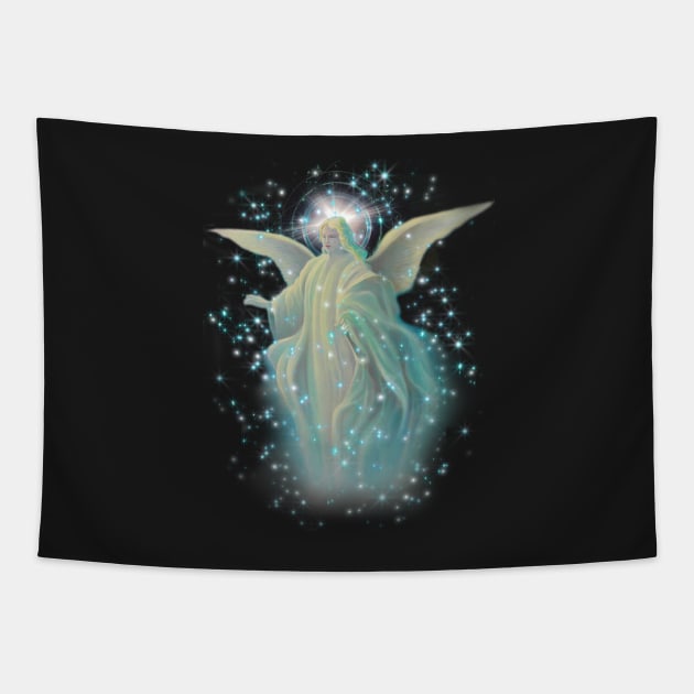 Angel Tapestry by TinBennu