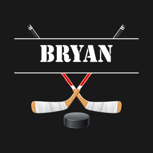 Bryan Birthday Hockey T-Shirt