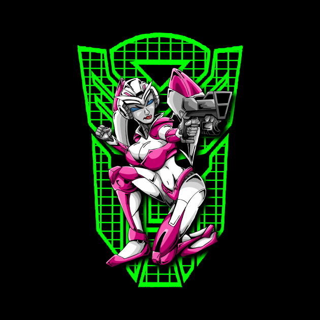 Autobot Warrior Arcee by DarkArtsStudios