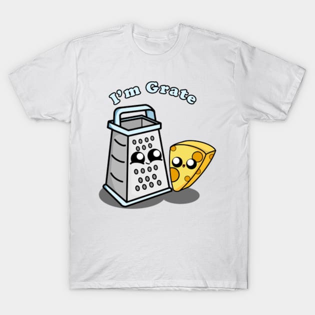 Cute Cartoon Grater, I'm Grate Cap for Sale by cookingwithten