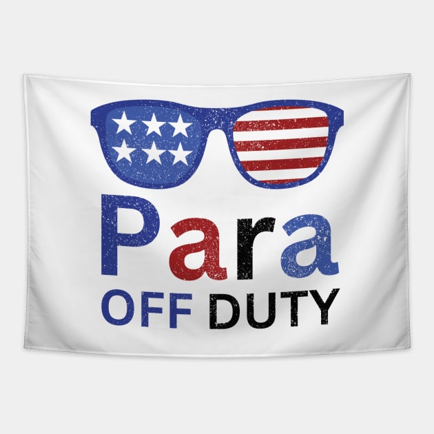 PARA OFF DUTY Tapestry by Artistic Design