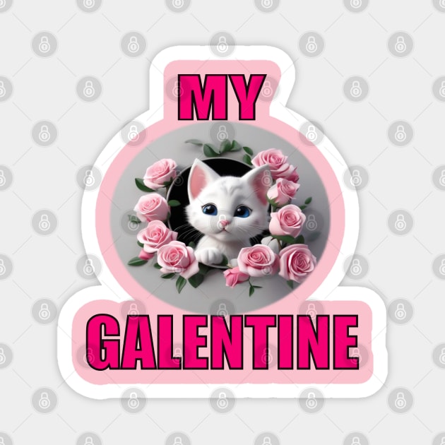 My galentines Magnet by sailorsam1805