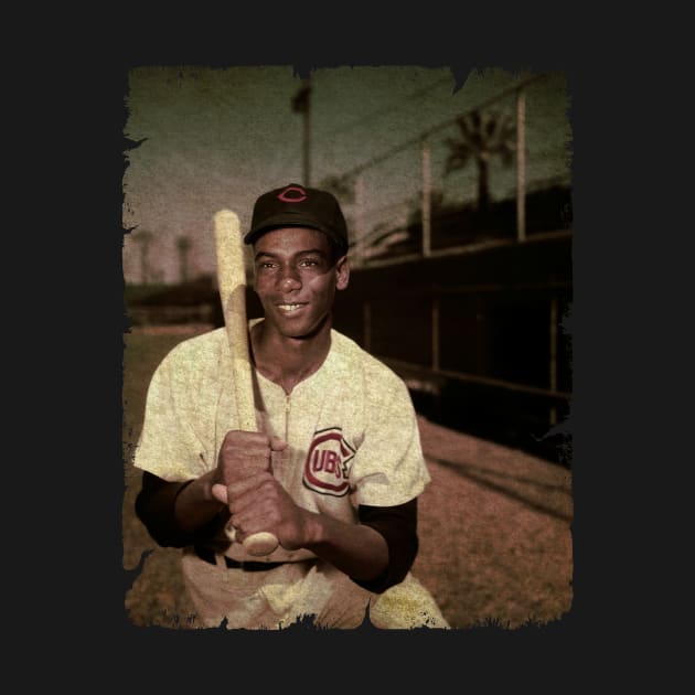 Ernie Banks in Chicago Cubs by anjaytenan