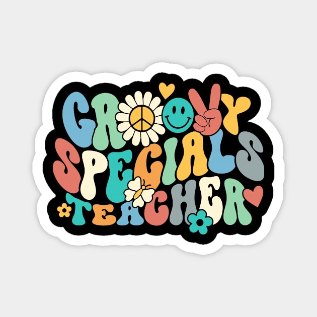 Groovy Retro SPECIALS Teacher Magnet by pangarkitober