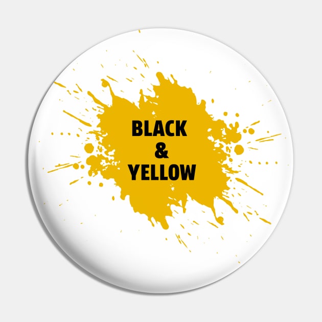 black and yellow t-shirt Pin by animales_planet