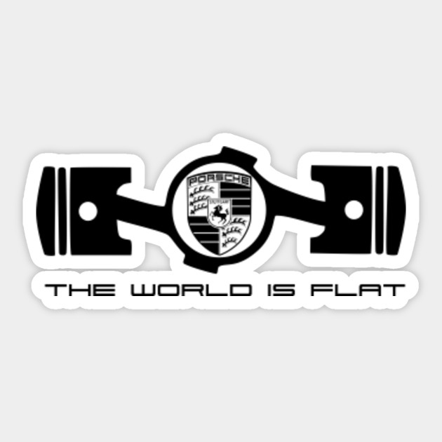 The World Is Flat The World Is Flat Sticker Teepublic